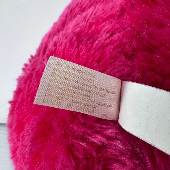 Dan Dee Collector's Choice Owl Plush Pink Green White Chevron Heart Shaped Eyes - Picture 9 of 12